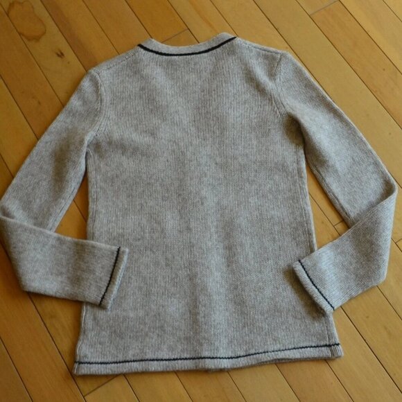 THEORY V-neckline wool-blend cardigan Size XS - Picture 9 of 10